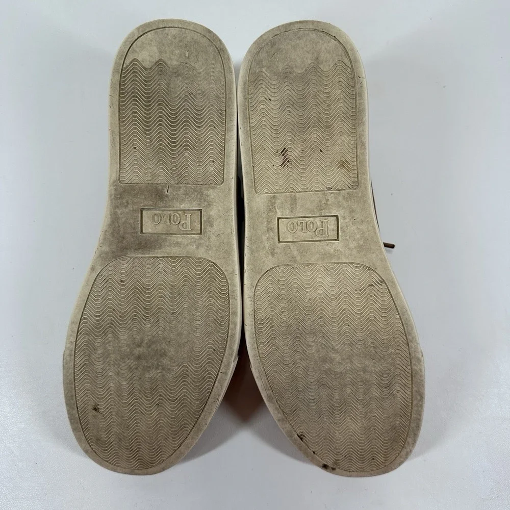 Polo Ralph Lauren Jermain Sneakers Suede Leather Low Top Casual Shoes Men's 10 D